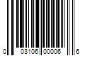 Barcode Image for UPC code 003106000066