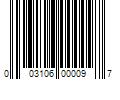 Barcode Image for UPC code 003106000097