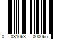 Barcode Image for UPC code 0031063000065. Product Name: 