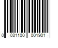 Barcode Image for UPC code 0031100001901