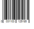 Barcode Image for UPC code 0031103125185