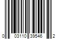 Barcode Image for UPC code 003110395462