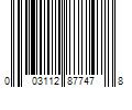 Barcode Image for UPC code 003112877478