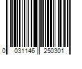 Barcode Image for UPC code 0031146250301