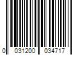 Barcode Image for UPC code 0031200034717