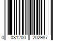 Barcode Image for UPC code 0031200202987