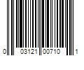 Barcode Image for UPC code 003121007101