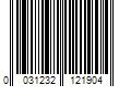 Barcode Image for UPC code 0031232121904