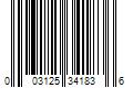 Barcode Image for UPC code 003125341836