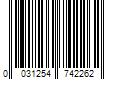 Barcode Image for UPC code 00312547422673