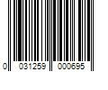 Barcode Image for UPC code 0031259000695