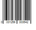 Barcode Image for UPC code 0031259003542