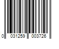 Barcode Image for UPC code 0031259003726