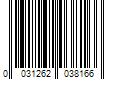 Barcode Image for UPC code 0031262038166