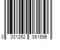 Barcode Image for UPC code 0031262081896