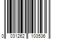 Barcode Image for UPC code 0031262103536