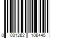 Barcode Image for UPC code 0031262106445