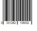 Barcode Image for UPC code 0031262109002