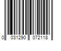 Barcode Image for UPC code 0031290072118