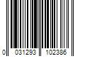 Barcode Image for UPC code 0031293102386