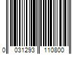 Barcode Image for UPC code 0031293110800