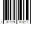 Barcode Image for UPC code 0031324003613