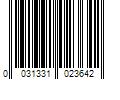 Barcode Image for UPC code 0031331023642