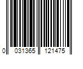 Barcode Image for UPC code 0031365121475