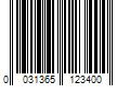 Barcode Image for UPC code 0031365123400