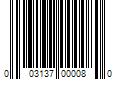 Barcode Image for UPC code 003137000080