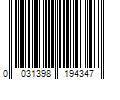 Barcode Image for UPC code 0031398194347