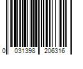 Barcode Image for UPC code 0031398206316