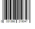 Barcode Image for UPC code 0031398219347