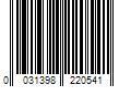 Barcode Image for UPC code 0031398220541