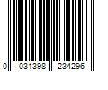 Barcode Image for UPC code 0031398234296