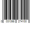 Barcode Image for UPC code 0031398274100