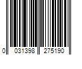 Barcode Image for UPC code 0031398275190