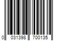 Barcode Image for UPC code 0031398700135