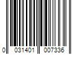 Barcode Image for UPC code 0031401007336