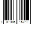 Barcode Image for UPC code 0031401114010