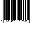 Barcode Image for UPC code 0031427510032