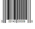 Barcode Image for UPC code 003143000098