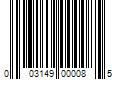 Barcode Image for UPC code 003149000085