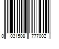 Barcode Image for UPC code 0031508777002