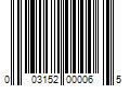 Barcode Image for UPC code 003152000065