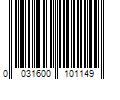 Barcode Image for UPC code 0031600101149