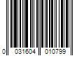 Barcode Image for UPC code 0031604010799