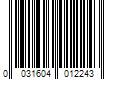 Barcode Image for UPC code 0031604012243