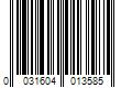 Barcode Image for UPC code 0031604013585