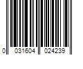 Barcode Image for UPC code 0031604024239